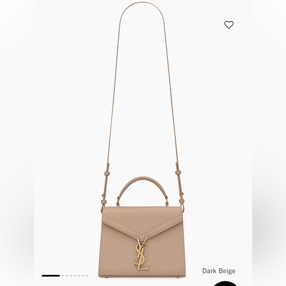* SOLD * YVES SAINT LAURENT Cassandra Medium top handle bag - Picture 3 of 17